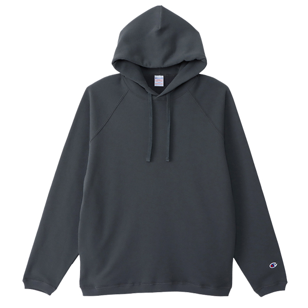 [チャンピオン] HOODED SWEAT シャツ オフブラック(055)
