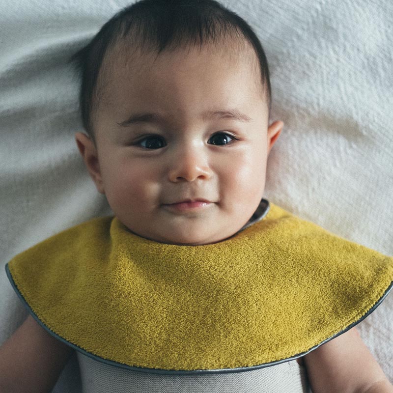 [マールマール] MARLMARL ビブ メレンゲ 4 ピスタチオ (名入れ刺繍可) pistachio